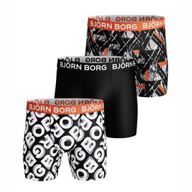 Boxershort Björn Borg Core Shorts Per BB Fast Name Black Beauty Herren (3er pack)