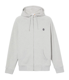 Hoodie Timberland Men Exeter River Loopback Full Zip Medium Grey Heather