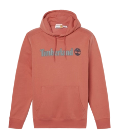 Hoodie Timberland Men Kennebec River Linear Logo Burnt Sienna 24