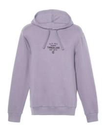 Hoodie Timberland Unisex Refibra Front Graphic Purple Ash