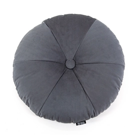 Coussin Décoratif By-Boo Faith Round Grey 50 x 50 cm