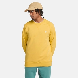 2---Exeter-Loopback-Crewneck-Sweatshirt-for-Men-in-Light-Yellow (1)