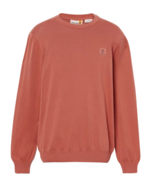 Pullover Timberland Merrymack River Garment Dye Herren Hot Sauce