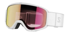 Skibril Salomon Unisex Aksium 2.0 S White Ruby