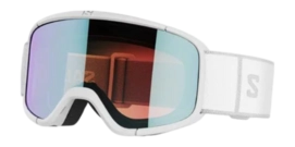 Skibrille Salomon Aksium 2.0 S Photochromic Unisex White Blue