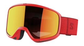 Ski glasses Salomon Aksium 2.0 Black Universal Mid Red