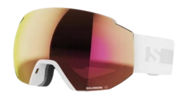 Skibrille Salomon Radium Unisex White Ruby