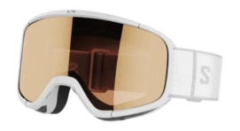 Ski Goggles Salomon Unisex Aksium 2.0 Access White Tonic Orange