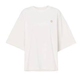 T-Shirt Timberland Women Dunstan Oversize Tee Vintage White 24