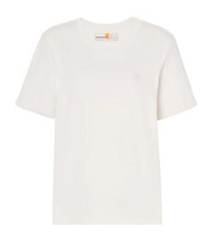 T-Shirt Timberland Dunstan Damen Vintage White
