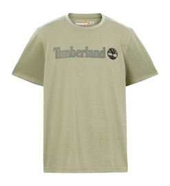 T-Shirt Timberland Men Kennebec River Linear Logo Cassel Earth