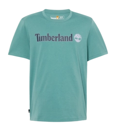 T-Shirt Timberland Kennebec River Linear Logo Herren Sea Pine
