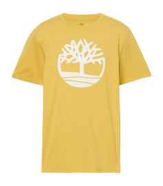 T-Shirt Timberland Men Kennebec River Tree Logo Mimosa