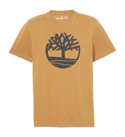 T-Shirt Timberland Men Kennebec River Tree Logo Wheat Boot/Black
