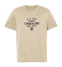 T-Shirt Timberland Refibra Front Graphic Herren Lemon Pepper
