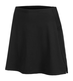 Tennis Skirt Wilson Women Team Flat Front Skirt Black