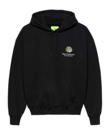 Hoodie New Amsterdam Surf Association Logo Black Almost Aqua