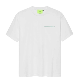 T-Shirt New Amsterdam Surf Association Teletekst Tee White