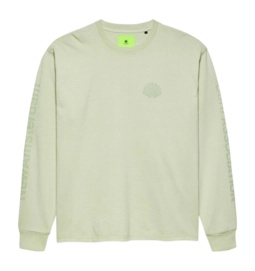 Longsleeve New Amsterdam Surf Association Logo Washed Almost Aqua