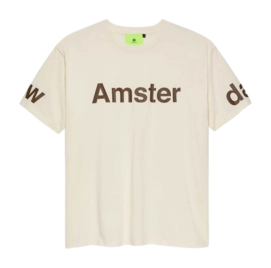T-Shirt New Amsterdam Surf Association Big Logo Tee Egret