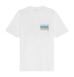T-Shirt NN07 Men Adam Landscape White