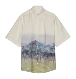 Chemise NN07 Homme Quinsy SS Multi Colour Print