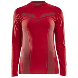Langarmshirt Craft Pro Control Seamless Jersey Damen Bright Red