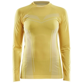Langarmshirt Craft Pro Control Seamless Jersey Damen Yellow