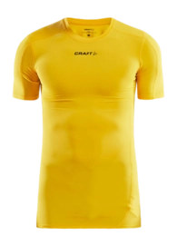 Ondershirt Craft Kids Pro Control Compression Tee Yellow