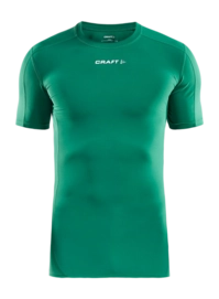 Maillot de Corps Craft Enfant Pro Control Compression Tee Team Green