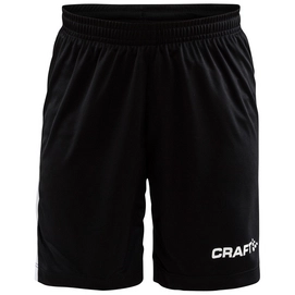 Sports shorts Craft Kids Pro Control Shorts Contrast WB Black White