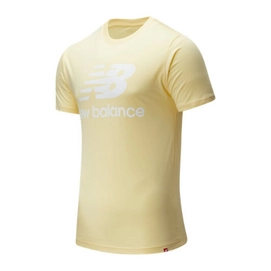 T-Shirt New Balance Men Essentials Stacked Logo Tee Sunglow
