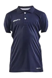 Tennis Shirt Craft Kids Pro Control Impact Polo J Navy White