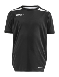 Tennisshirt Craft Pro Control Impact Kinder Black White