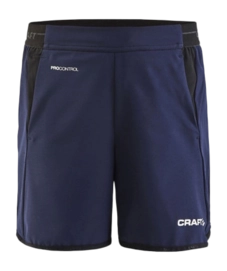 Tennishose Craft Pro Control Impact Shorts J Kinder Navy White