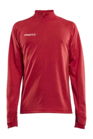 Training jacket Craft Men Evolve Halfzip Bright Red '24