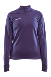 Trainingsjacke Craft Evolve Halfzip Damen True Purple