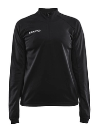 Trainingsjacke Craft Evolve Halfzip Damen Black