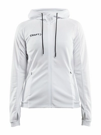 Trainingsjack Craft Women Evolve Hood Jacket White