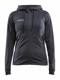 Trainingsjack Craft Women Evolve Hood Jacket Asphalt
