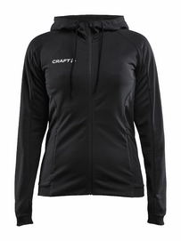 Trainingsjack Craft Women Evolve Hood Jacket Black
