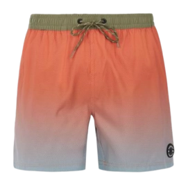 Badeshort Protest Prterin Herren Blood Orange