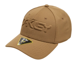 Pet Oakley 6 Panel Stretch Embossed Coyote S/M