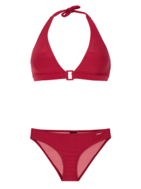 Maillot 2 Pièces Protest Women Prtlost Halter Carpet Red