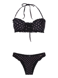 Bikini Protest Damen Prtxanthe Bandeau True Black