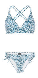 Bikini Protest Women Prtdobey Triangle Raku Blue