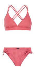Maillot 2 Pièces Protest Femme Prtboogie Triangle Smooth Pink
