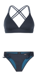 Maillot 2 Pièces Protest Femme Prtboogie Triangle Ink Blue
