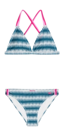 Bikini Protest Girls Prtabby Triangle Raku Blue 24