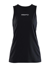Vest Top Craft Women Rush Slim Singlet Black